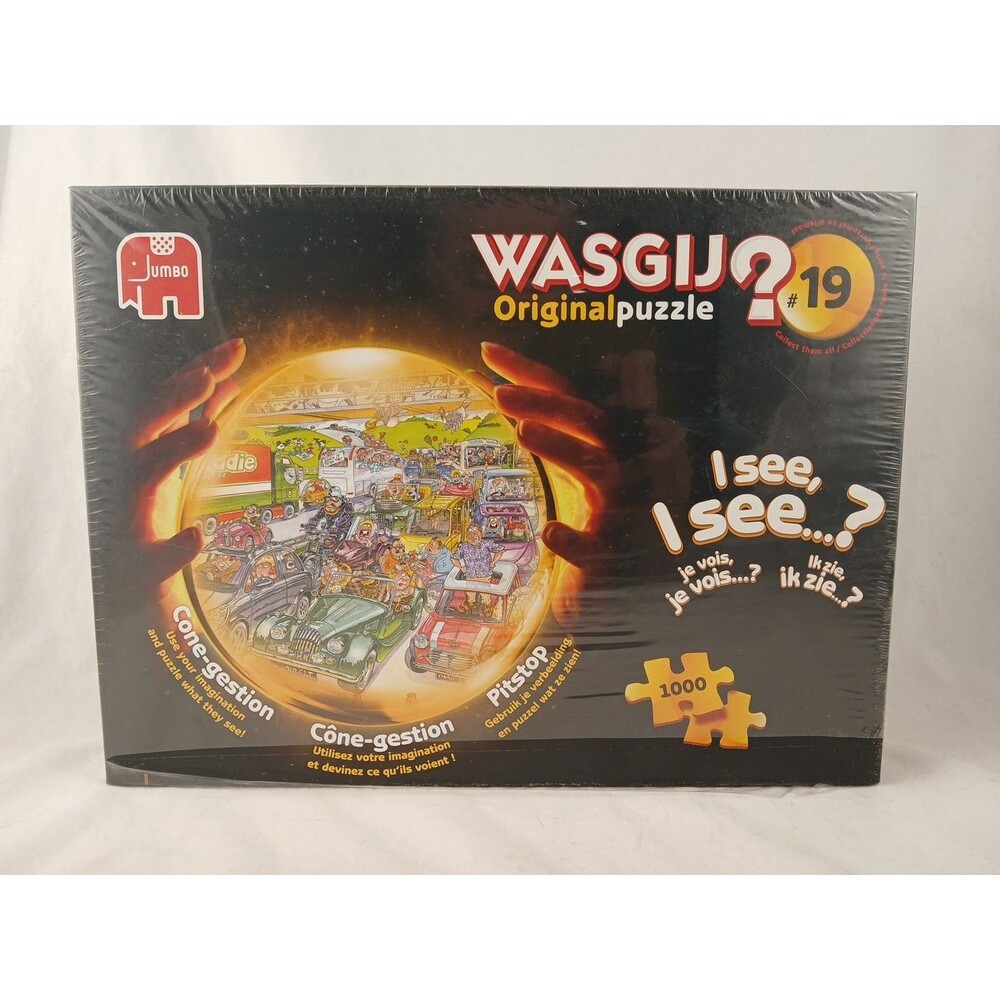 Wasgij? 1000 Piece Original Jigsaw Puzzle #19-Cone-gestion-NEW/SEALED!
